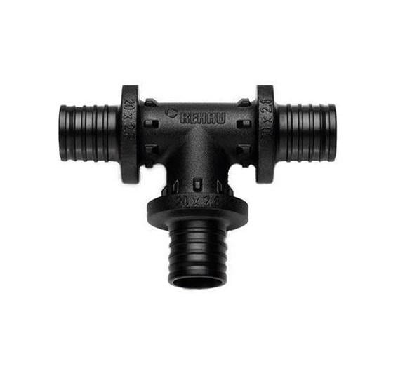 Фітинг-трійник Rehau PX перехідник для труб різних діаметрів 20x25x16 мм (619049)