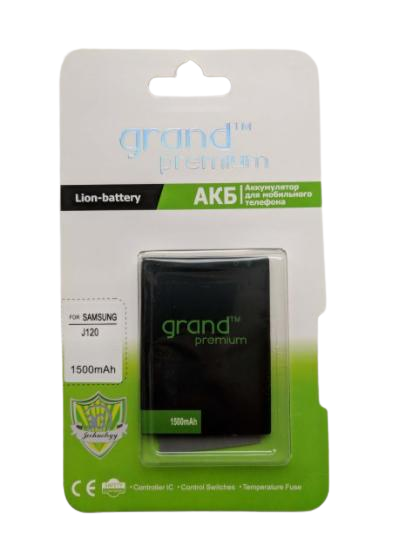 Акумуляторна батарея Grand Premium для Samsung J120/J12016 1500 mAh (000021061)