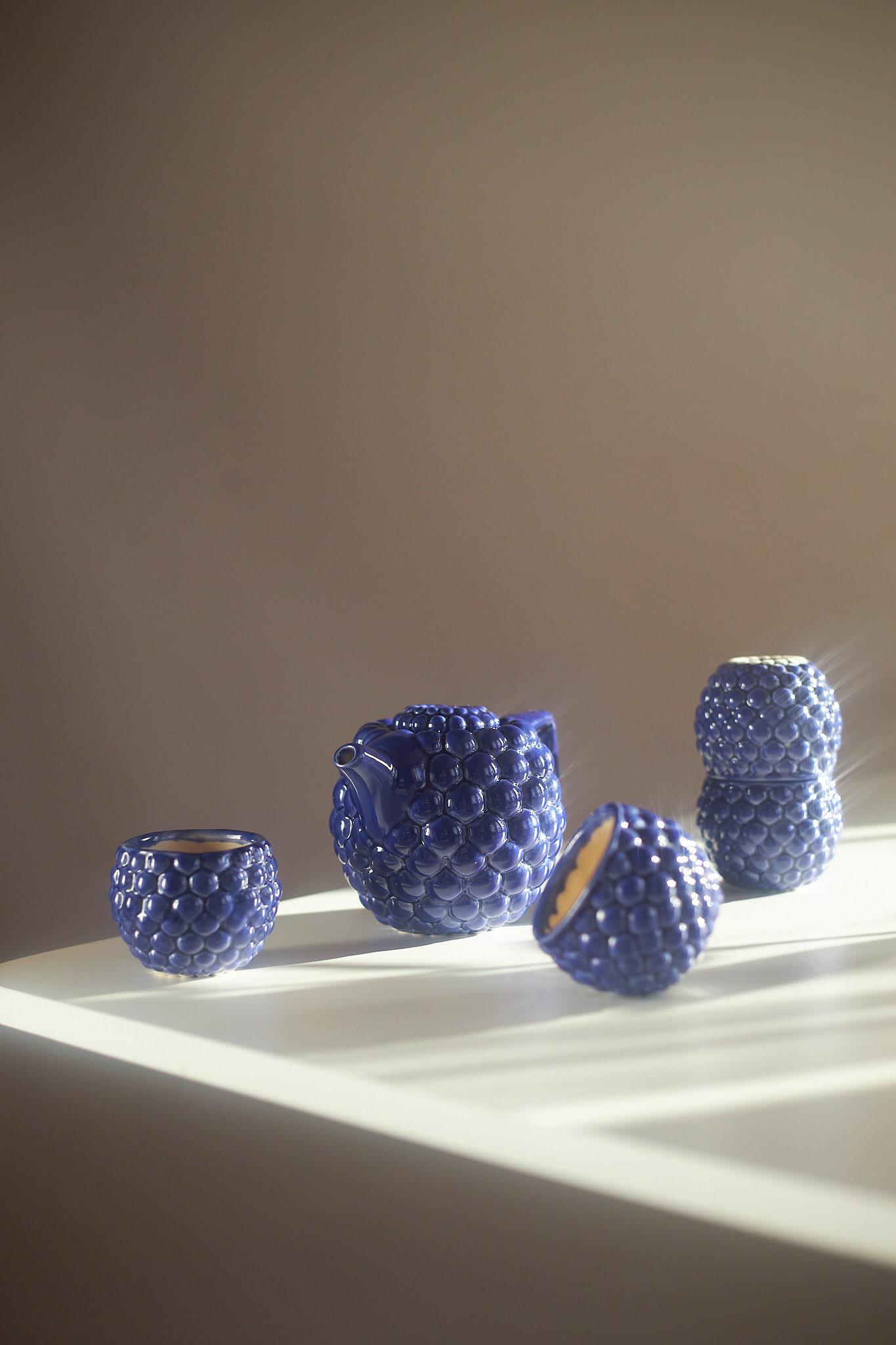 Набор для чайной церемонии Синяя ягода ручной работы (TS-20) - фото 18 Набор для чайной церемонии Синяя ягода ручной работы (TS-20) - фото 18