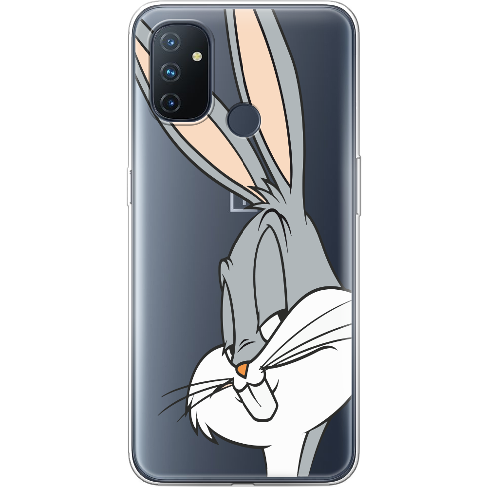Чехол Boxface OnePlus Nord N100 Lucky Rabbit Прозрачный силикон (42753-bk81-42753)