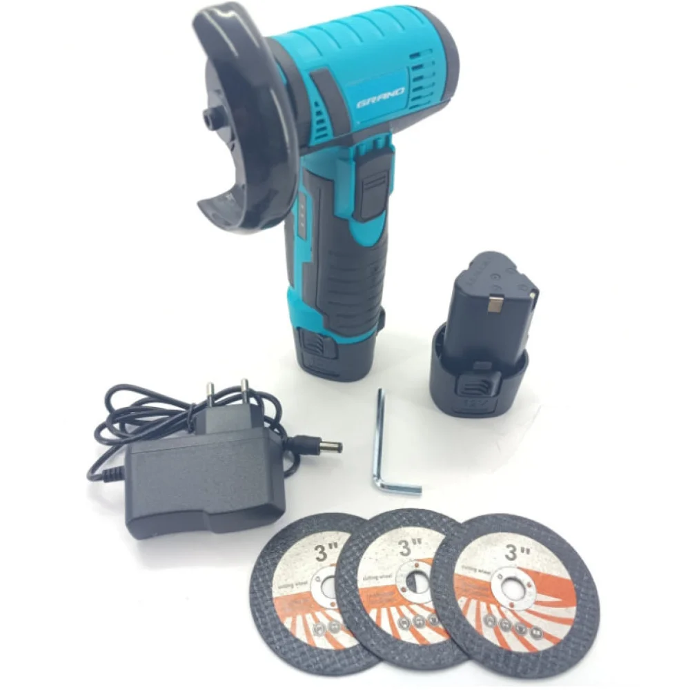 Болгарка аккумуляторная Grand МШУ-12Li 75 mini