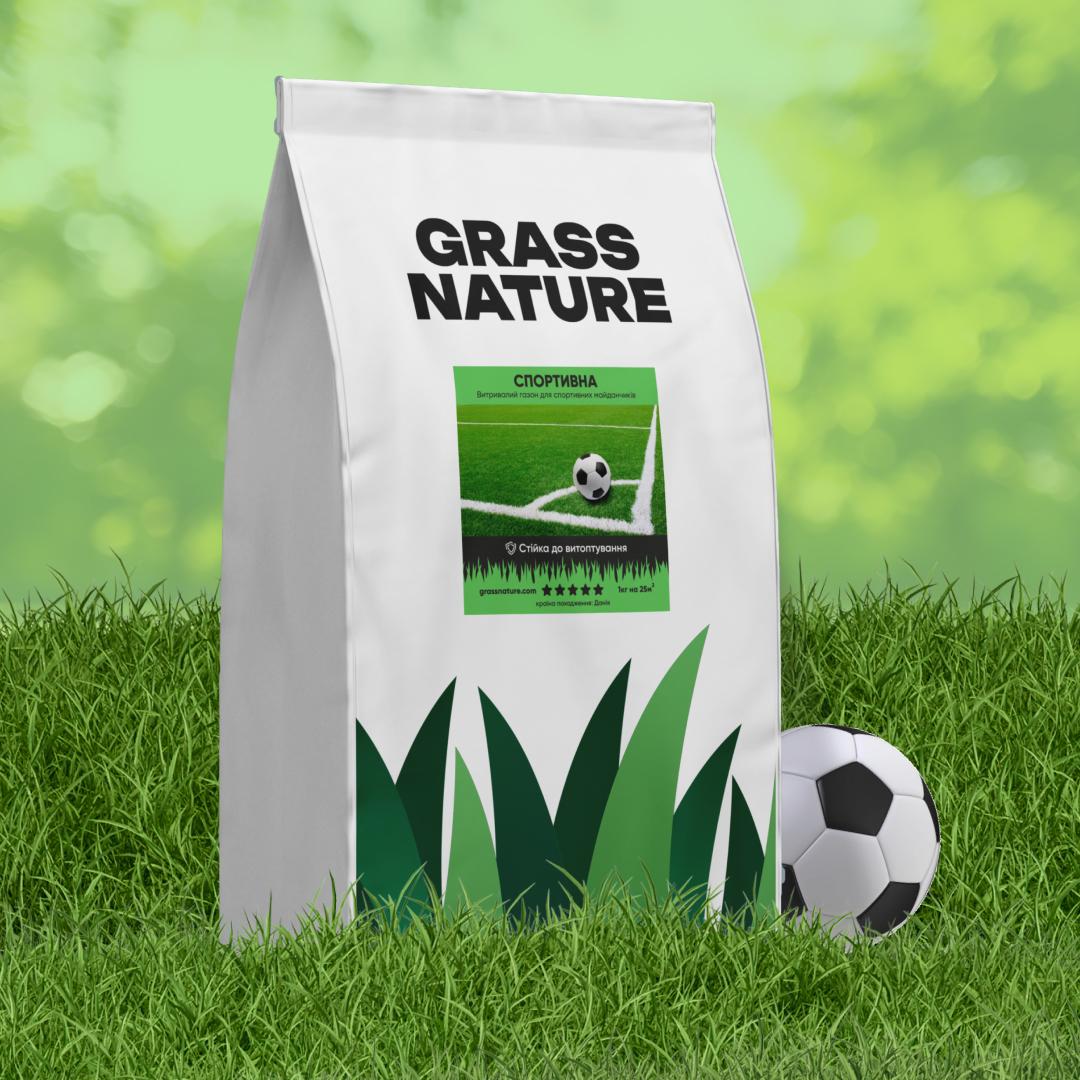 Семена газонной травы GrassNature Спортивная 50 кг (24463308) - фото 1