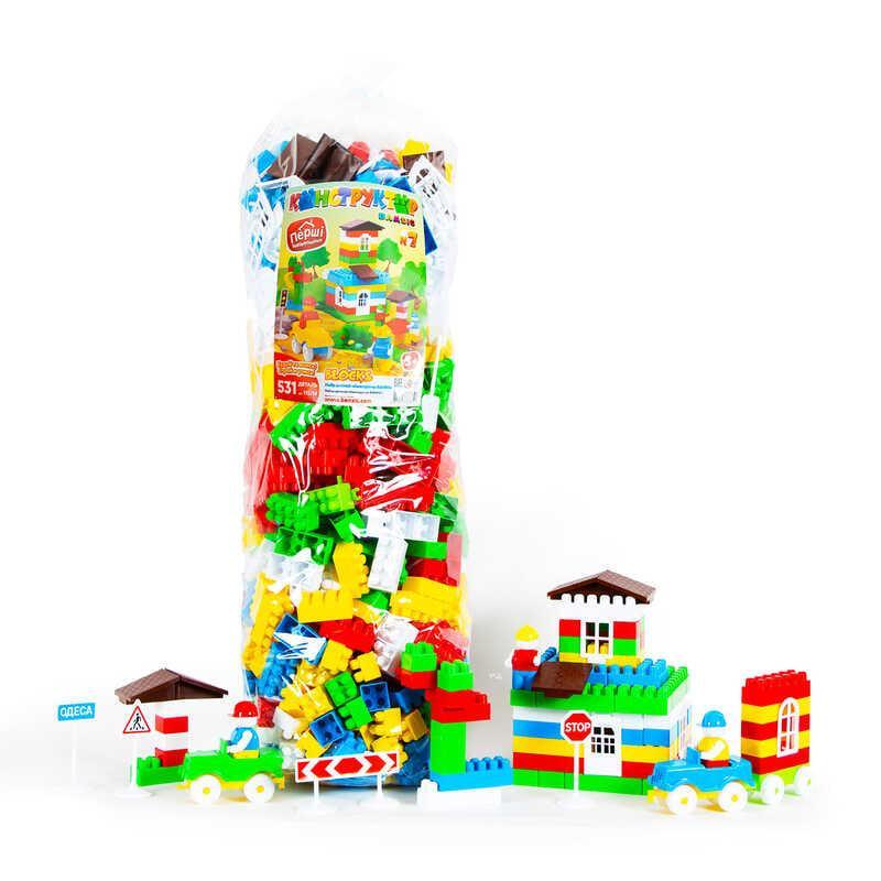 Конструктор крупный Bamsic №7 115/14 в пакете 531 деталь (1991014108)