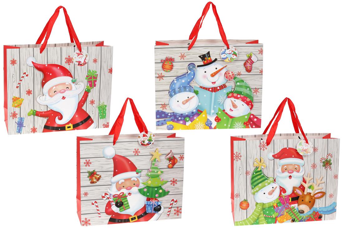 Пакет подарочный бумажный микс BonaDi 4 шт. (PK4-121)