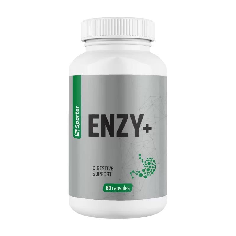 Фермент для травления комплекс DigeZyme с лактазой Sporter ENZY+ 60 капс.