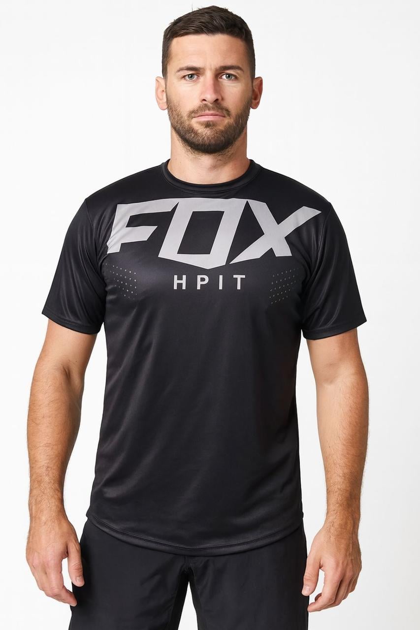 Футболка спортивная мужская HPIT FOX L Черный