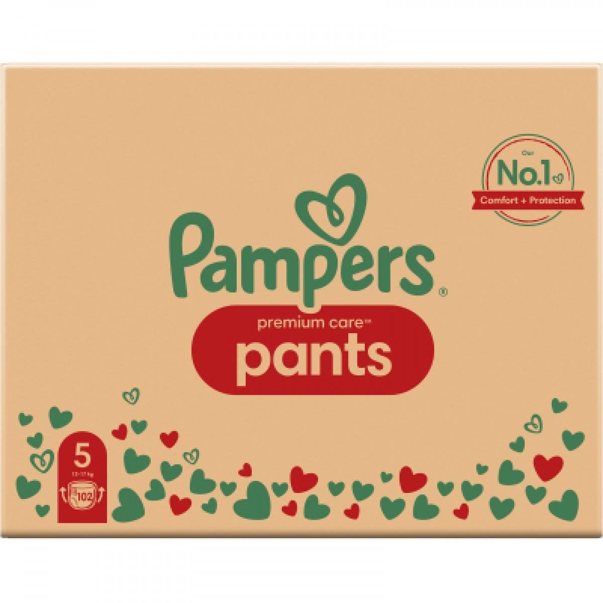 Підгузки Pampers Premium Care Pants Junior трусики р. 5 12-17 кг 102 шт. (8006540490976) - фото 2