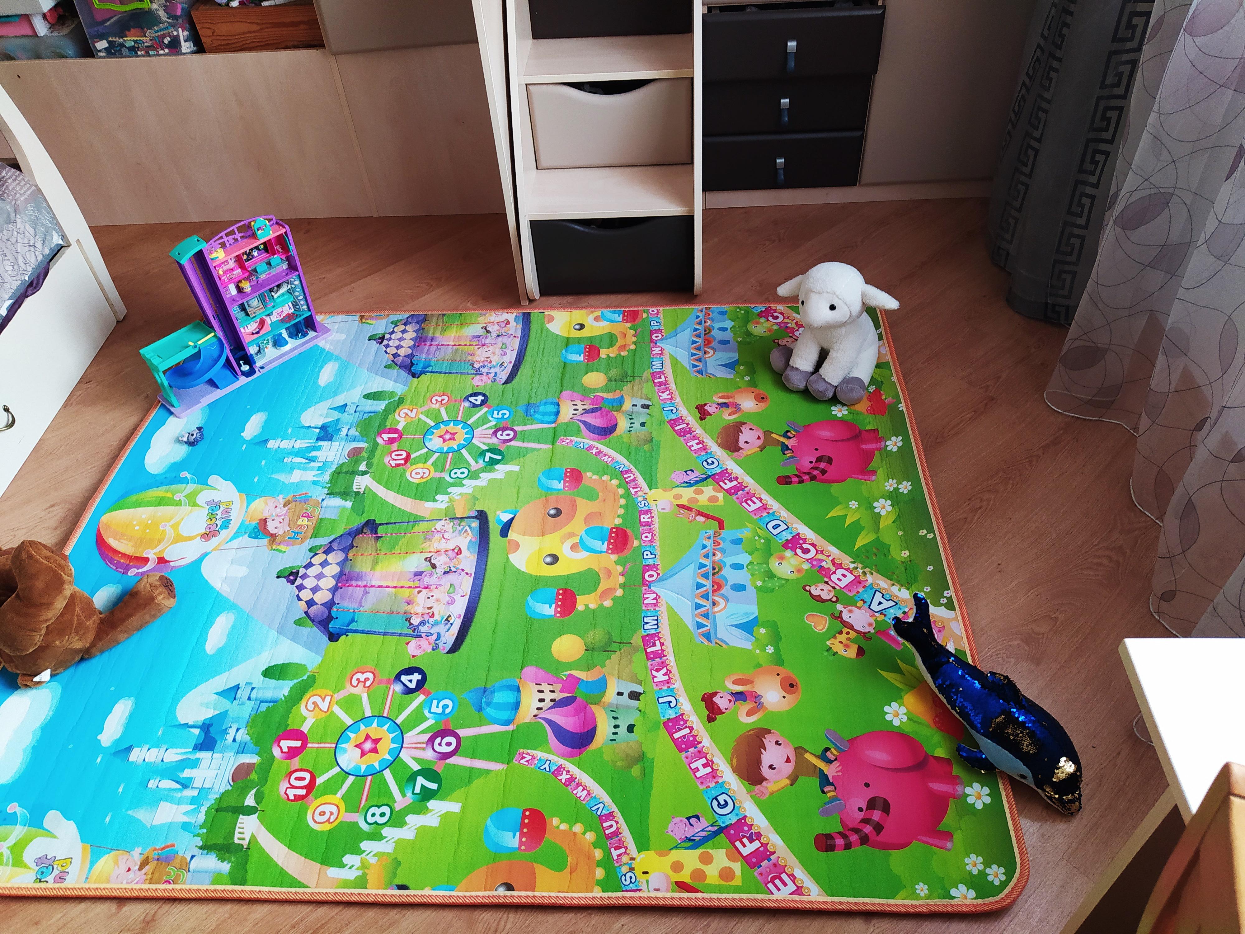 Килимок дитячий розвиваючий Play Mat двосторонній - фото 4