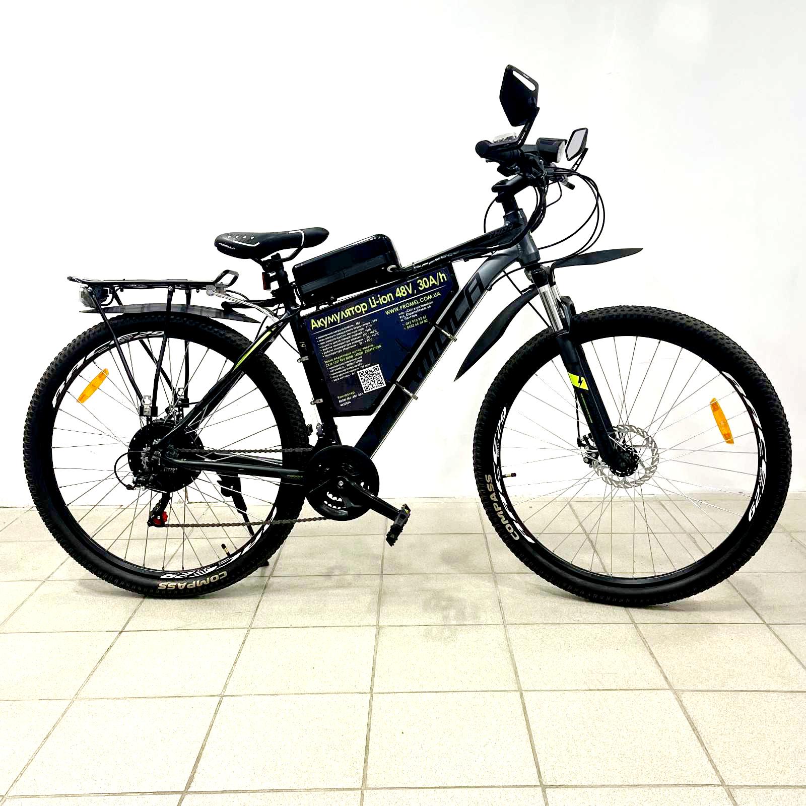 Електровелосипед TIRAS THOR AM DD 48V/800W Li-ion 30Ah 29" - фото 2