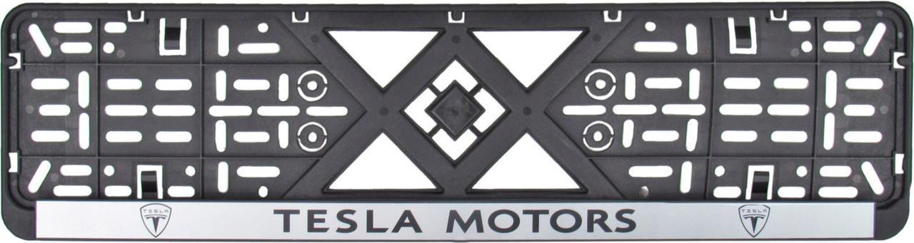 Рамка номерного знака Bi-Plast Tesla BP-244