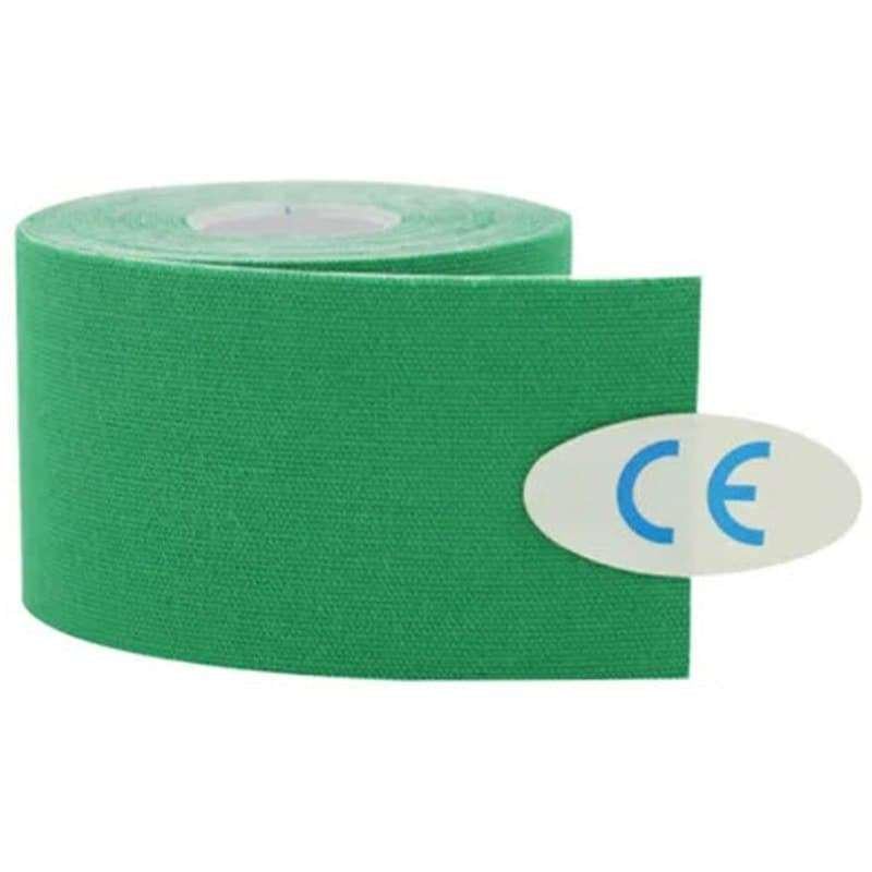 Тейп кінезіологічний Kinesiology Tape 5 см х 5 м Салатовий