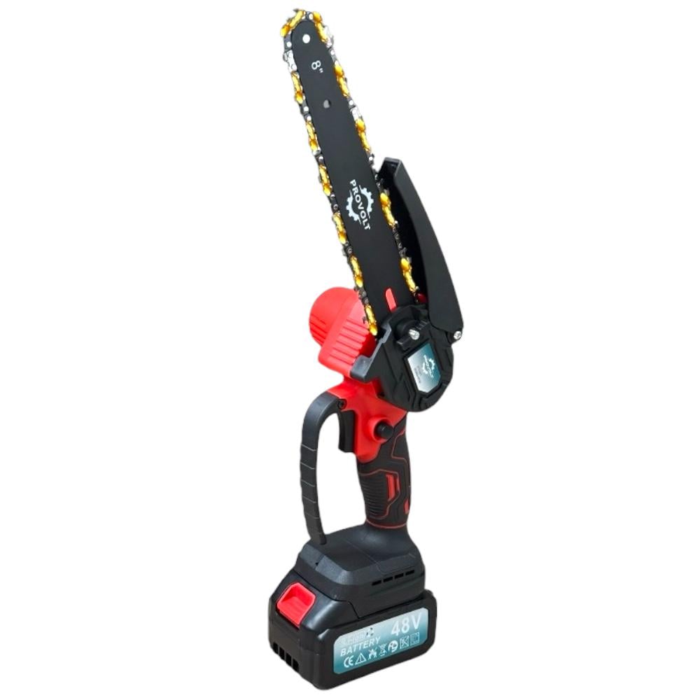 Пила цепная мини ProVolt 48V/6. 0 mAh с удлинителем (27271567) - фото 7 Пила цепная мини ProVolt 48V/6. 0 mAh с удлинителем (27271567) - фото 7