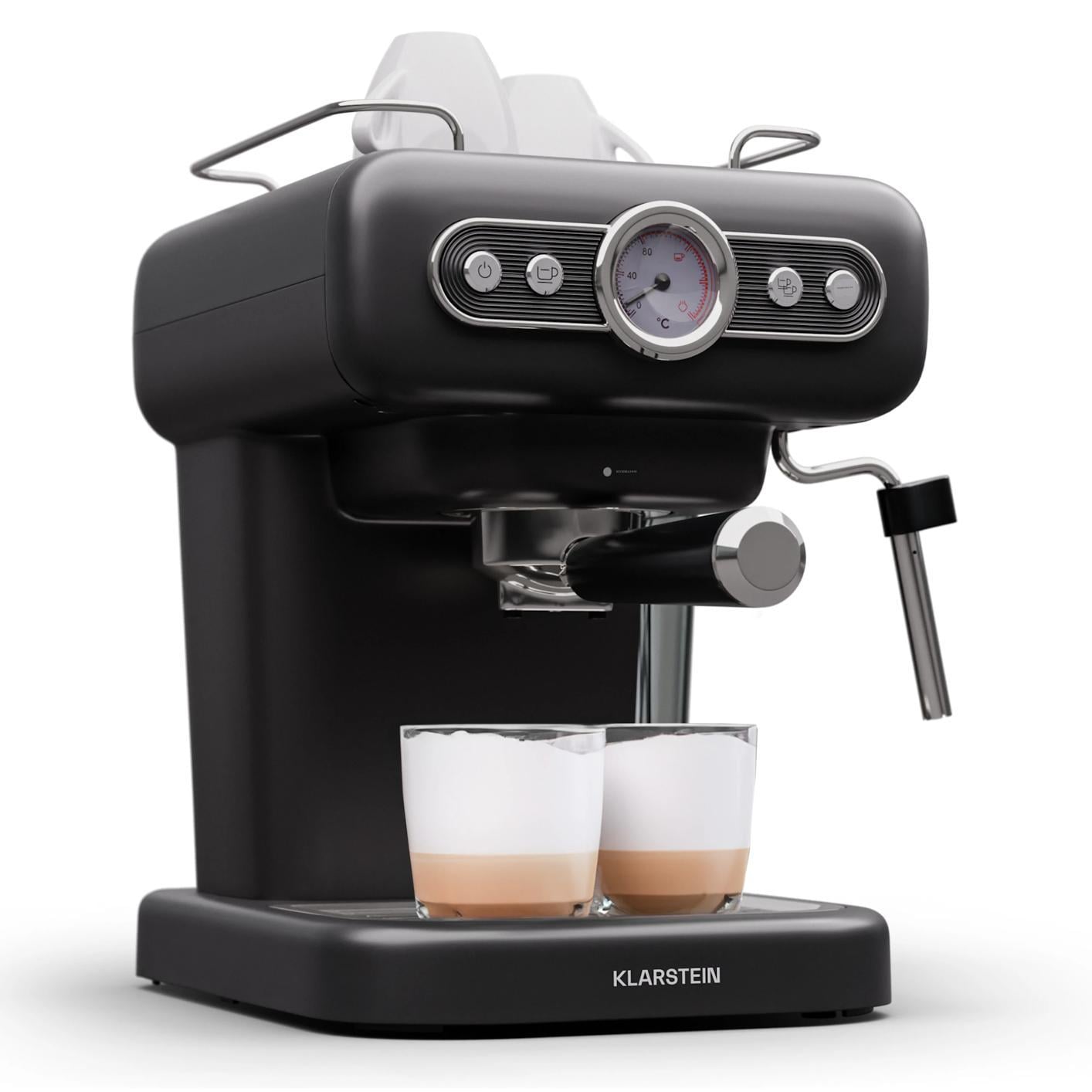 Кофеварка KLARSTIN Espressionata Evo 950 Вт 19 бар Черный (10045424)