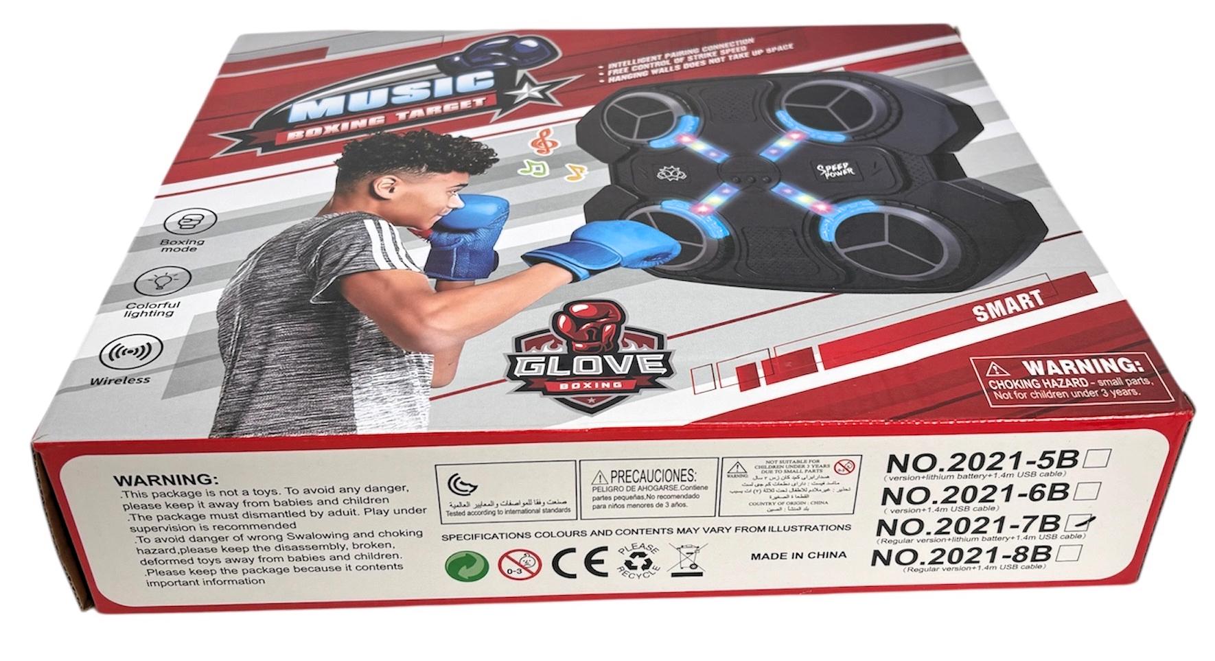 Груша боксерська 4 цілі зі світловими та звуковими ефектами з рукавичками на акумуляторі - фото 9 Груша боксерська 4 цілі зі світловими та звуковими ефектами з рукавичками на акумуляторі - фото 9