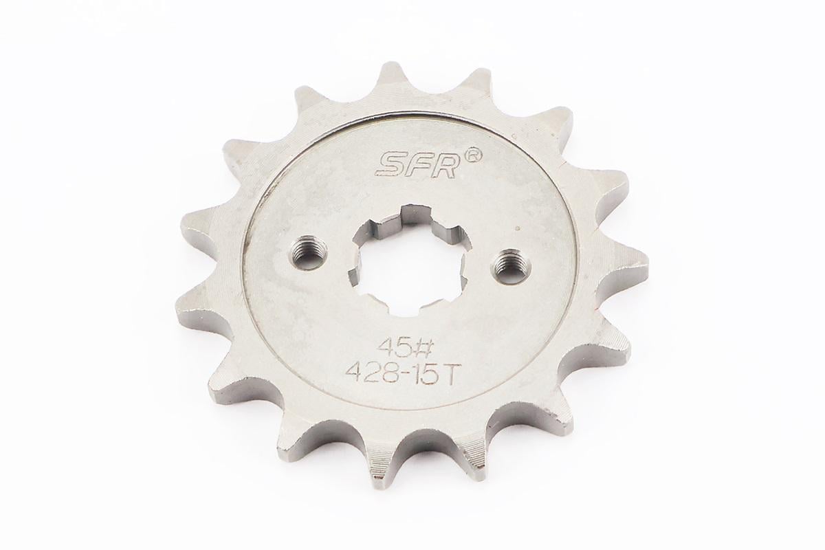 Зірка передня до мотоцикла BAJAJ BOXER BM BMX 150cc 428H-15T JV551000