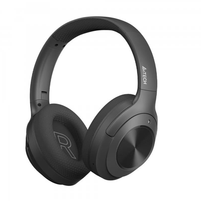 Наушники беспроводные A4Tech Fstyler BH220 накладные Bluetooth 5.3 с микрофоном до 40 ч Black (36625494)