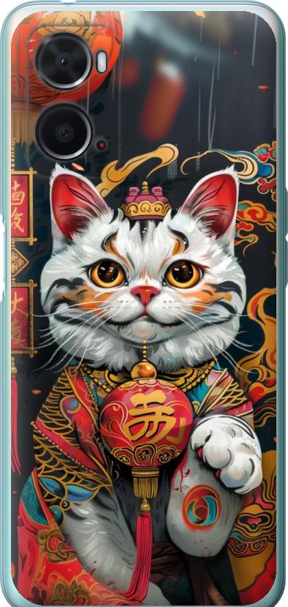 Чехол на Oppo A76 China Cat v2 (6135u-2760-42517)
