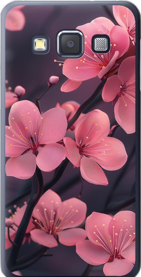Чехол на Samsung Galaxy A3 A300H Пурпурная сакура (6075u-72-42517)