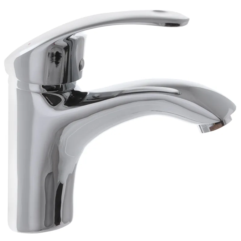 Смеситель для умывальника Haiba Maxx 001 из латуни Стальной (HB0277)