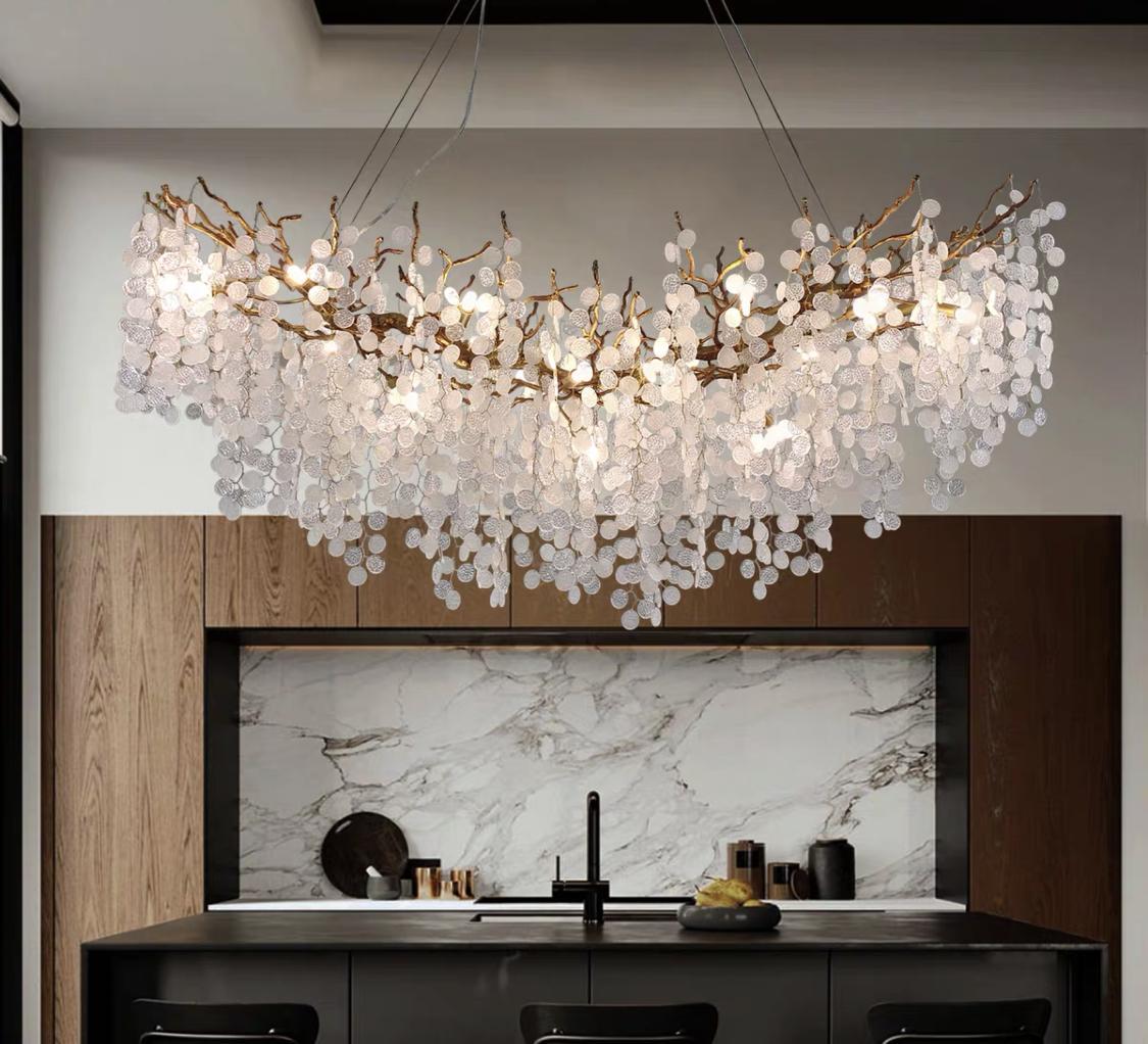 Люстра Art Alph Seasons Lamp (050051/18 gd/bk)