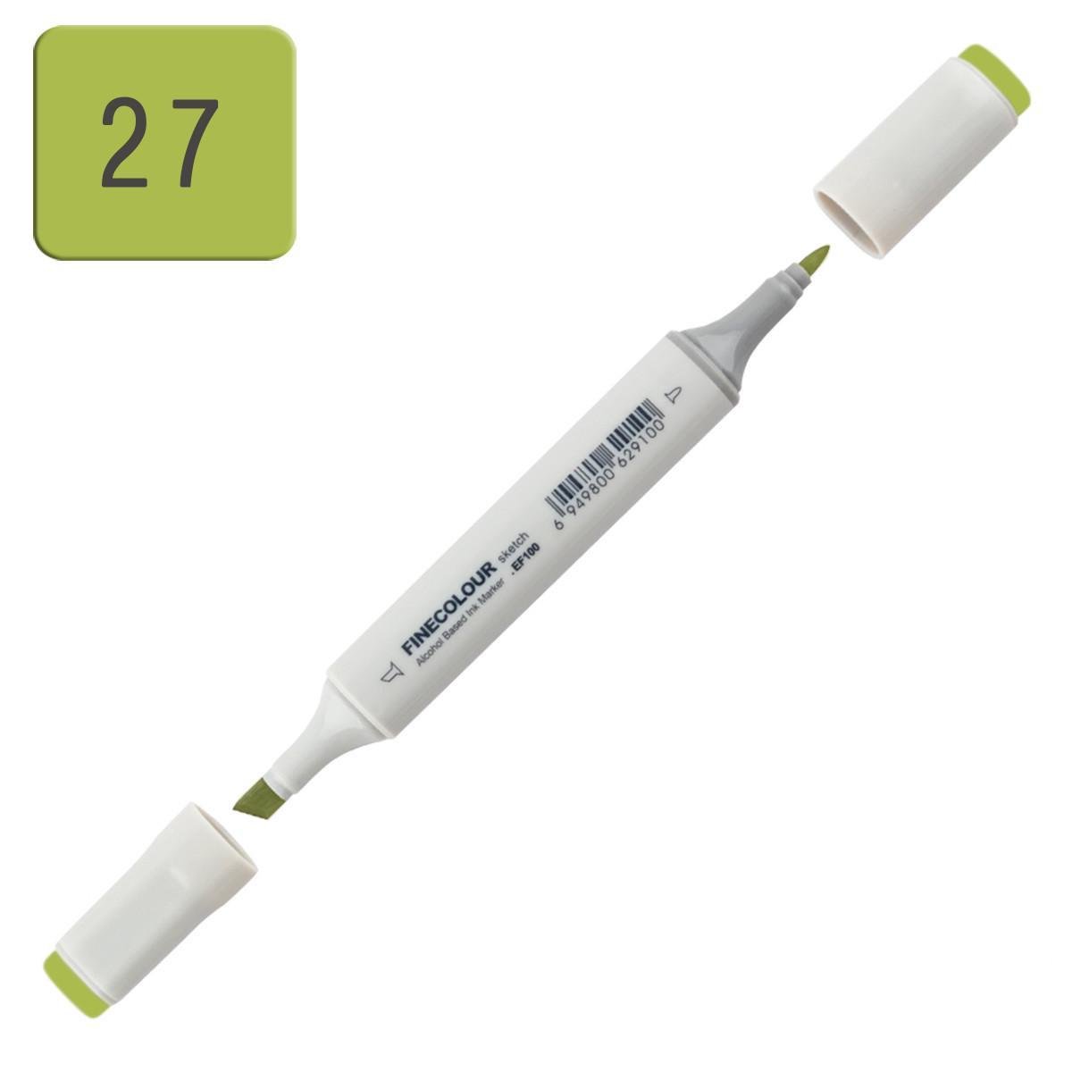 Маркер спиртовой Finecolour Sketchmarker 027 YG27 Травянистый (EF100-27) Маркер спиртовой Finecolour Sketchmarker 027 YG27 Травянистый (EF100-27)