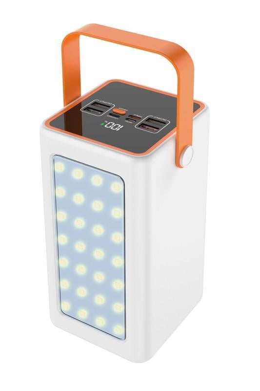 Повербанк Y-Kryptone GT-72 LED Light 70000 mAh QC3.0 22,5W 66W Super Fast Charge White (YK-GT72L-WH)