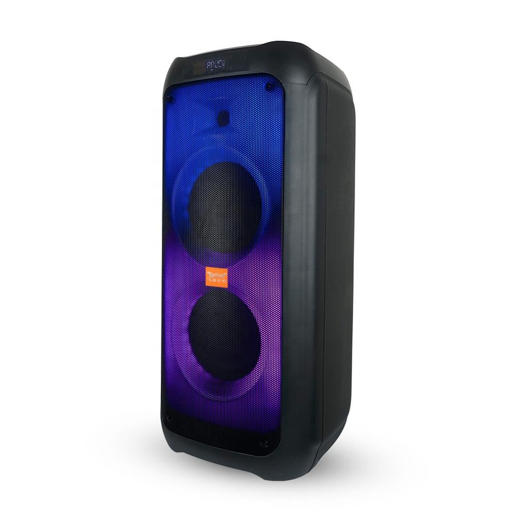 Професійна портативна колонка FG210-08 USB/FM/Bluetooth з 2-ма радіомікрофонами