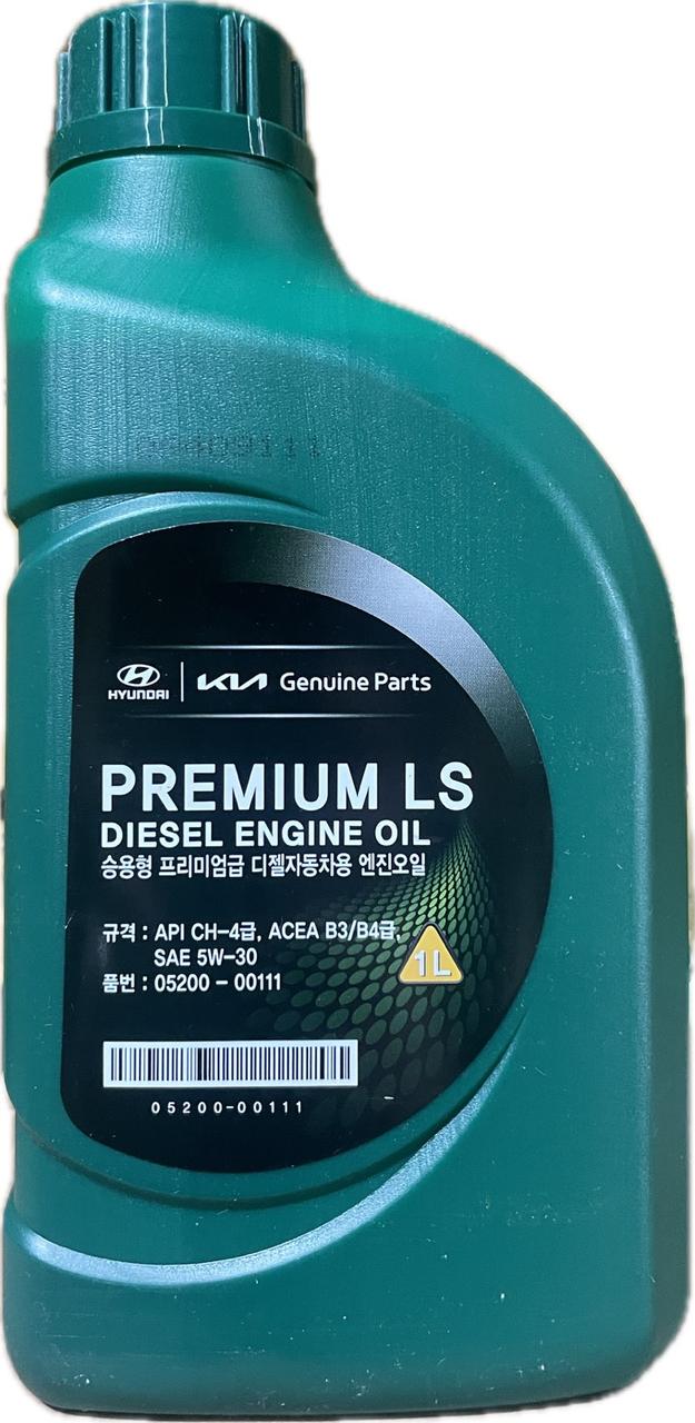 Моторное масло Mobis Premium LS Diesel 5W-30 1 л (0520000111)