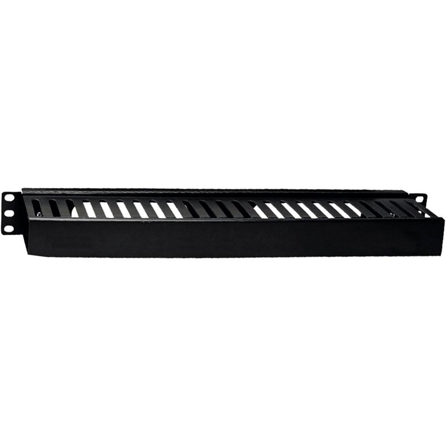 Органайзер для кабелів OK-Net CM107 у стійку Black (681-1107)