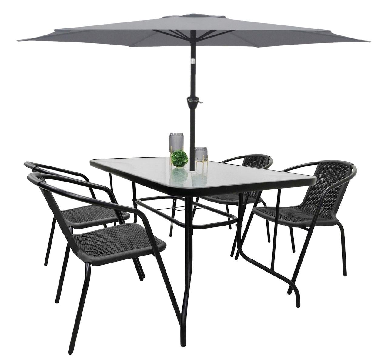 Комплект садовой мебели KONTRAST Boston-4 Grey (p1872690732_melv_NM)