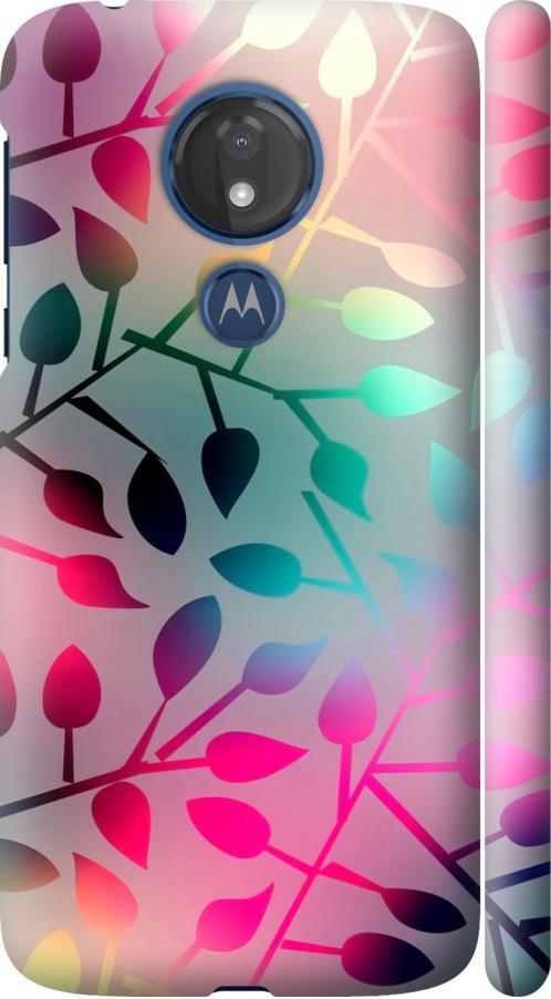 Чехол на Motorola Moto G7 Power Листья (2235m-1657-42517)