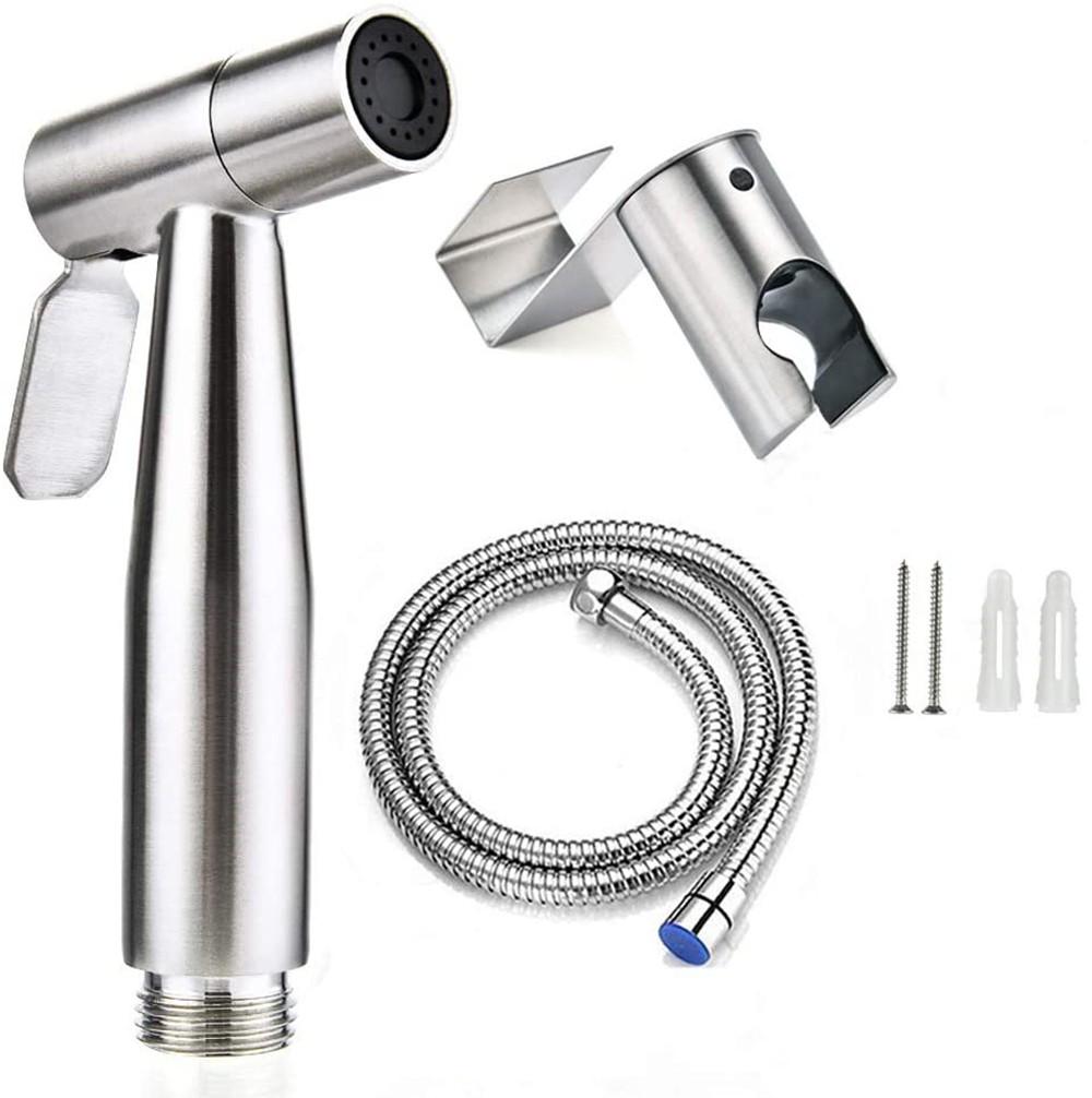 Набор для гигиенического душа Zerix bidet sprayer SET-007 Серебристый