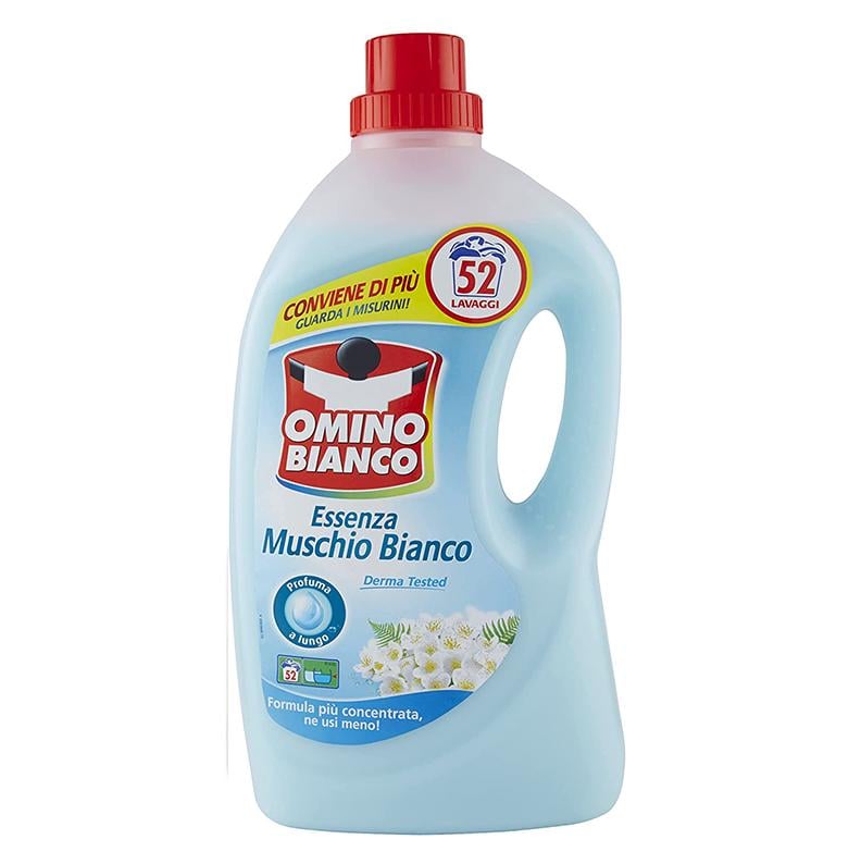 Гель для стирки Omino Bianco Muschio Bianco 2600 мл 52 стирки (OB-MUSCH-52)