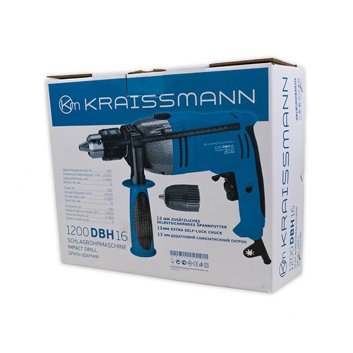 Дриль KRAISSMANN 1200 DBH 16 - фото 5