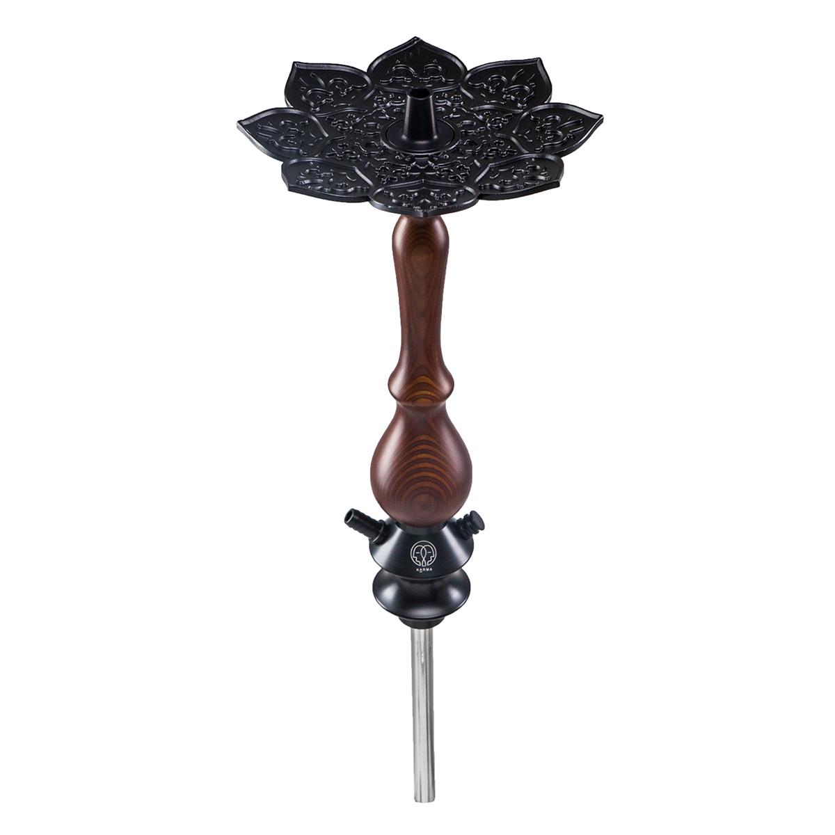 Кальян Karma Hookah 3.1 Brown колба Craft Black Matt - фото 2