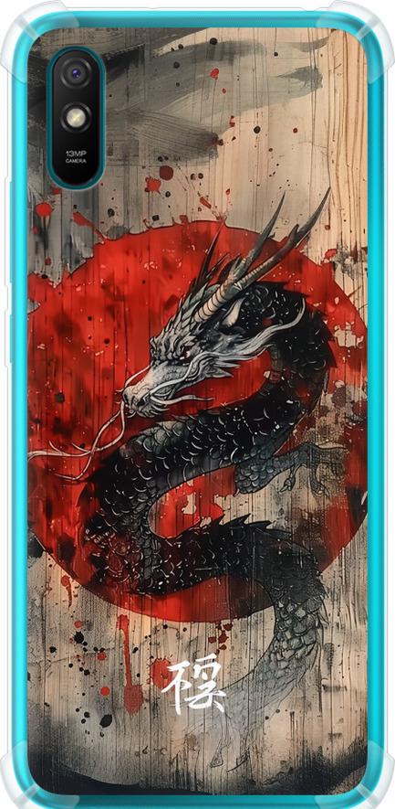 Чехол на Xiaomi Redmi 9A Восточный дух (6100sp-2034-42517)