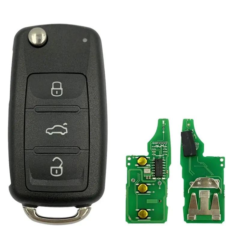 Автоключ зі штатною охоронною системою Skoda RK02