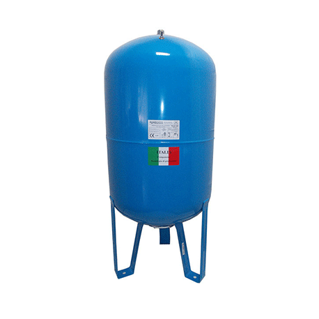 Гидроаккумулятор вертикальный стальной Watersystem 100 л (17534671)