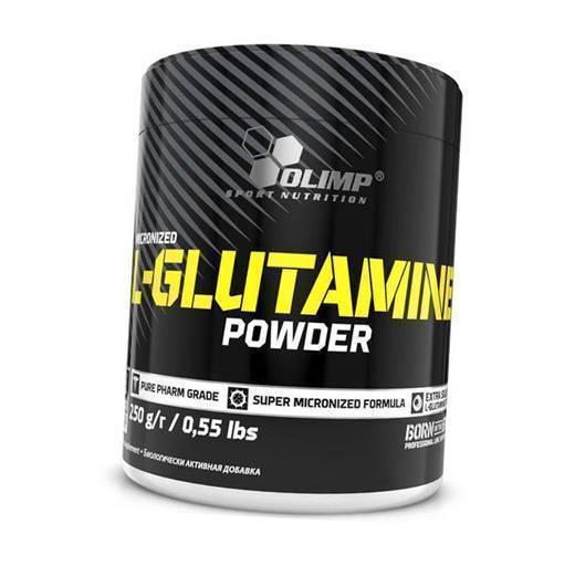 Глютамин Olimp Nutrition L-glutamine 250 г Без вкуса (32283002)