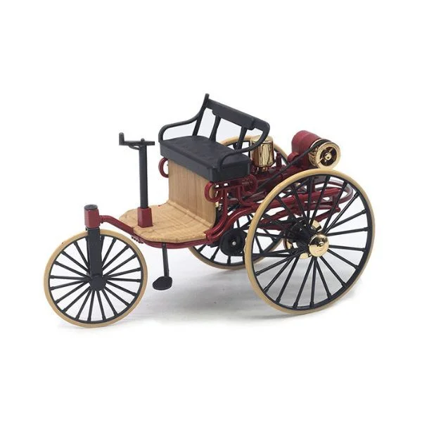 Модель машины винтажный веломобиль 1886 года в масштабе 1:12 (Q00557)