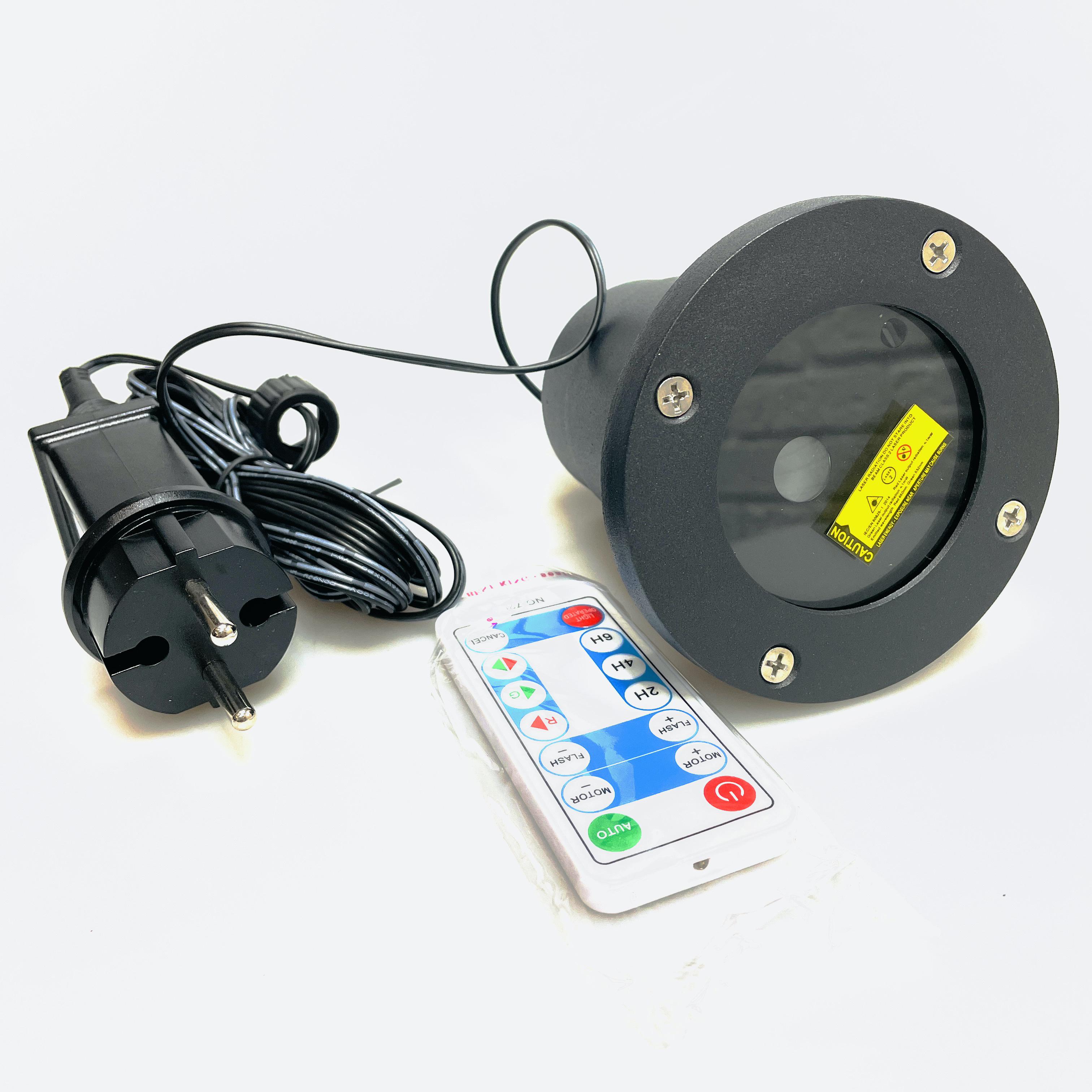 Уличный декоративный лазерный проектор Alphatrade c пультом управления (120121)