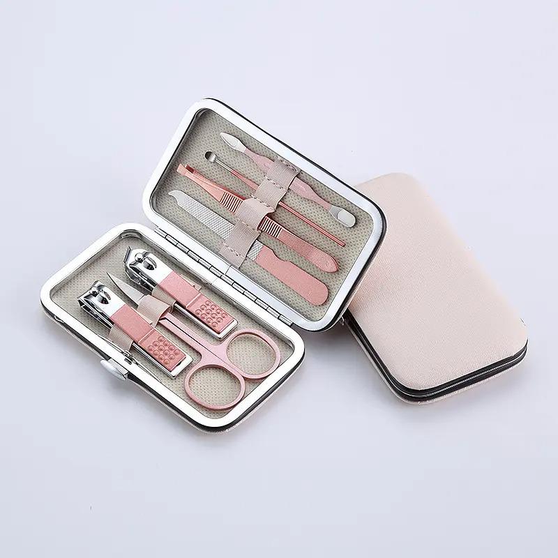 Набір інструментів для манікюру та педикюру 7 шт. Бежевий - фото 3 Набір інструментів для манікюру та педикюру 7 шт. Бежевий - фото 3