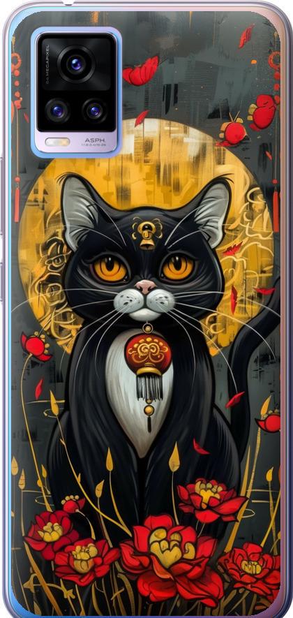 Чехол на Vivo V20 China Cat (6134t-2127-42517)