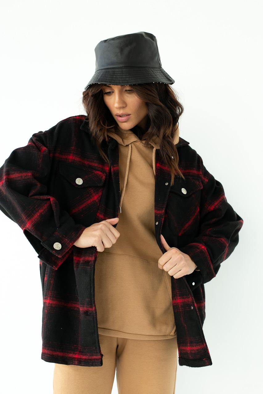 Сорочка жіноча Pickk-upp S Червоний (9498785) - фото 4