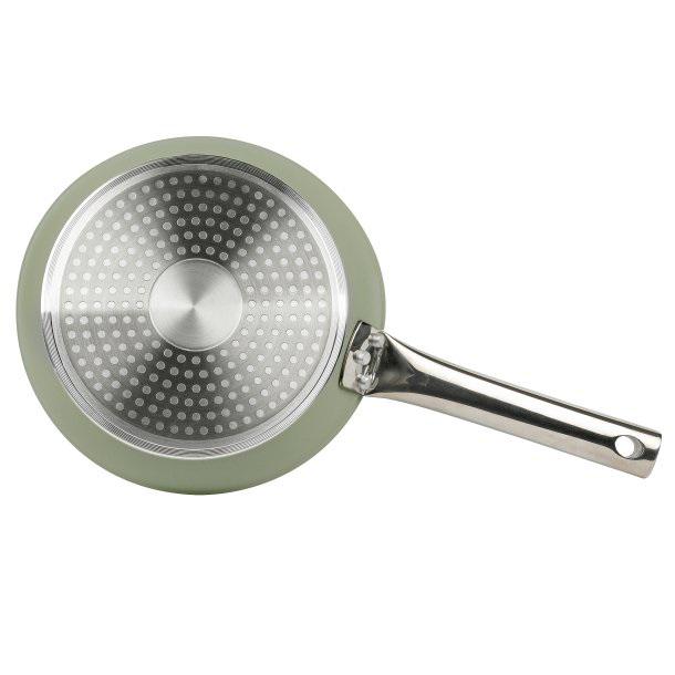 Сковорода Axentia Blackline з нержавіючої сталі алюмінієва ручка антипригарне покриття PTFE d 20 см (135649) - фото 6 Сковорода Axentia Blackline з нержавіючої сталі алюмінієва ручка антипригарне покриття PTFE d 20 см (135649) - фото 6