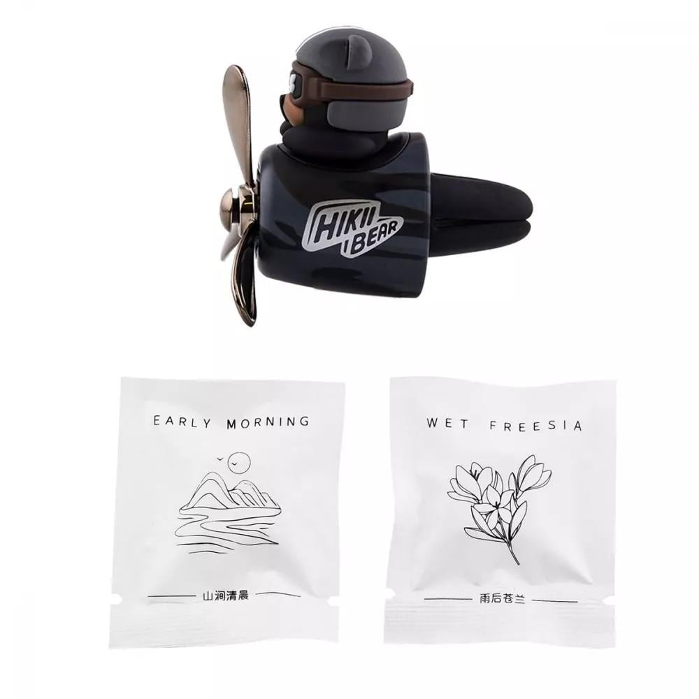 Ароматизатор автомобильный Pilot Bear Military с пропеллером Black (596403) - фото 5 Ароматизатор автомобильный Pilot Bear Military с пропеллером Black (596403) - фото 5