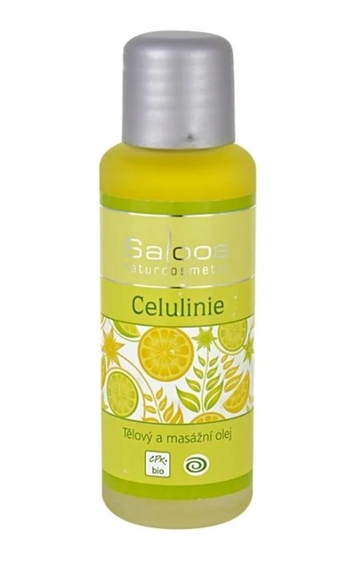 Олія масажна Saloos Bio Body and Massage Oils Celulinie 50 мл (54776)