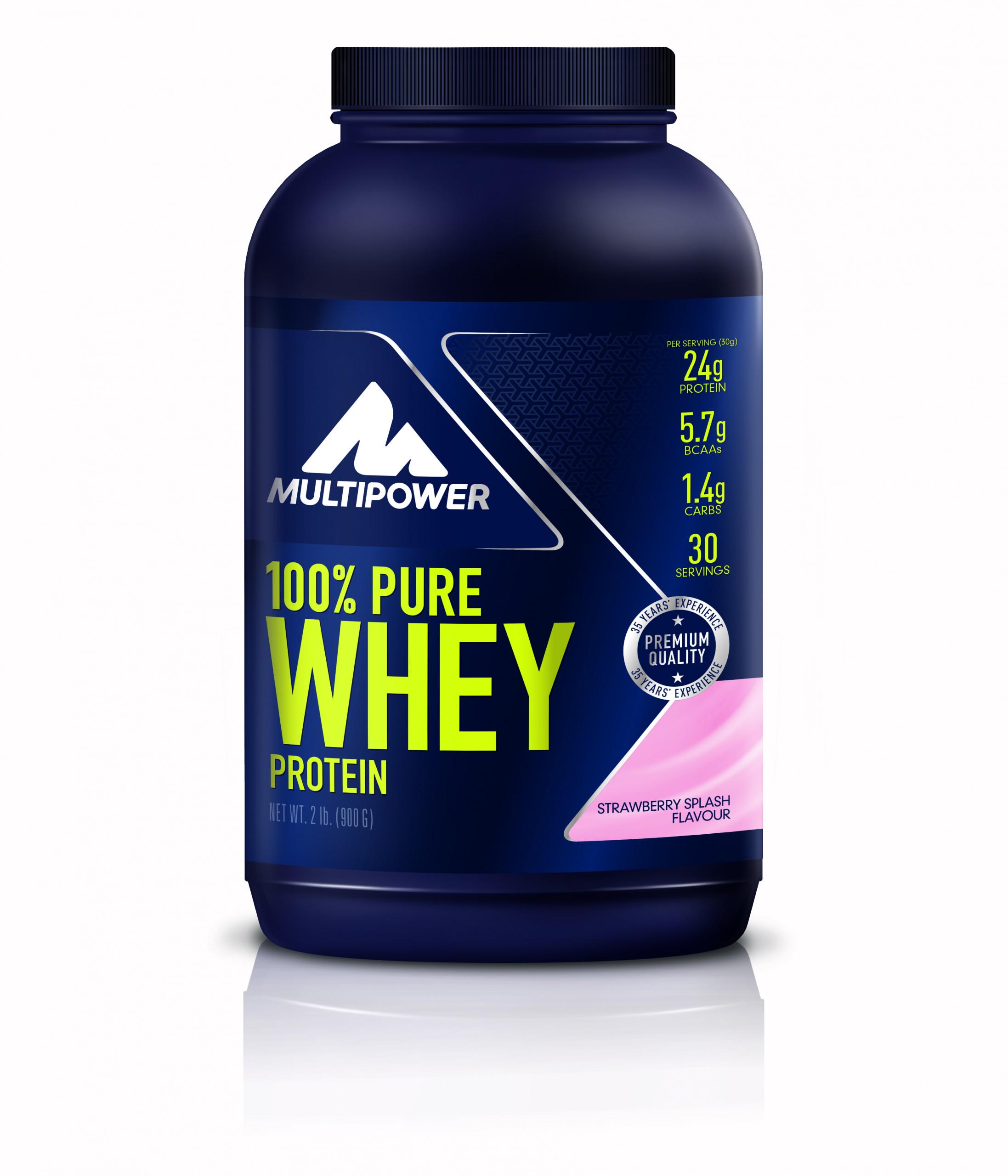 Протеин 100% Pure Whey Protein Strawberry 900 г
