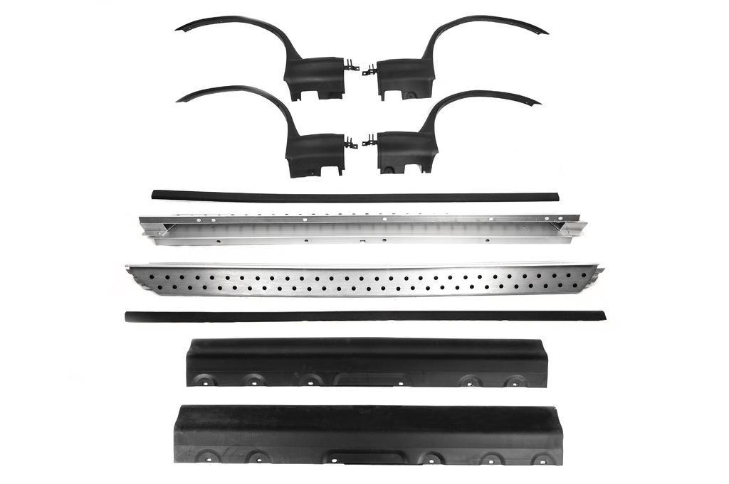 Боковые пороги OEM для BMW X5 E-53 1999-2006 2 шт. 89341