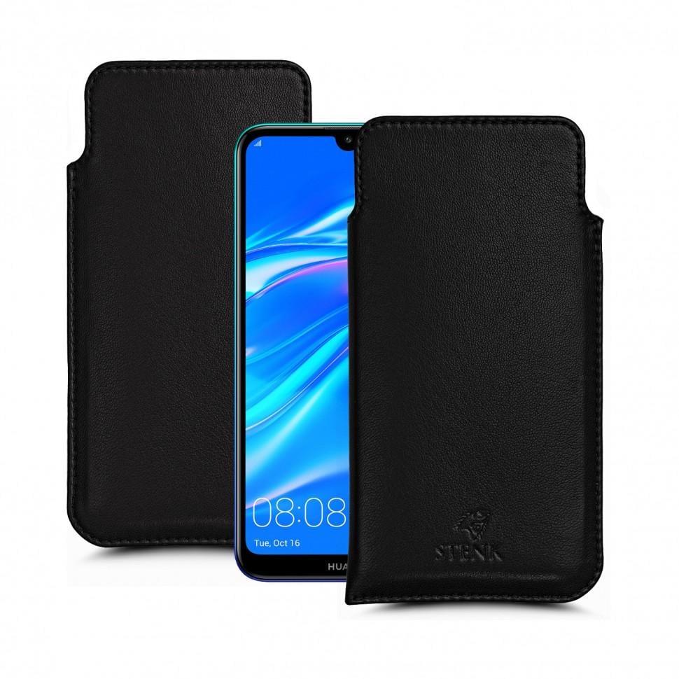 Футляр Stenk Elegance для Huawei Y7 (2019) Черный (62980)